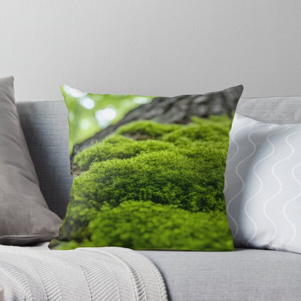 Item preview, Green Moss on Tree Trunk | Woodland Nature Texture | Forest Photography Print designed and sold by ThatSurreyLife.