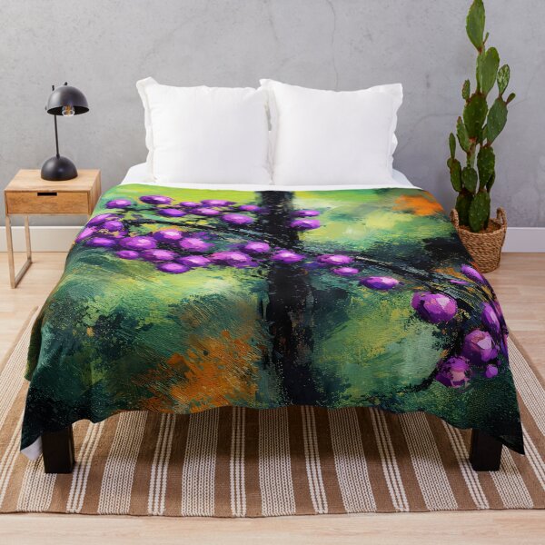 Item preview, Vibrant Purple Berries in Nature designed and sold by cuprum.