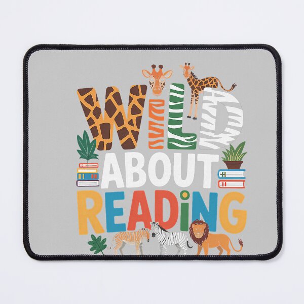 Item preview, Wild About Reading Zoo Animals Books Reader Lover designed and sold by mjohnson9.