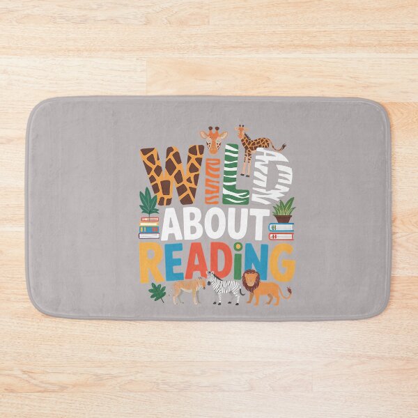 Item preview, Wild About Reading Zoo Animals Books Reader Lover designed and sold by mjohnson9.