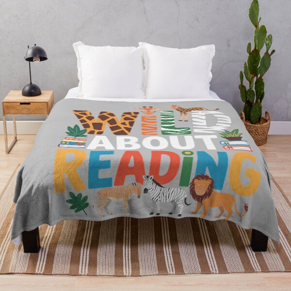 Item preview, Wild About Reading Zoo Animals Books Reader Lover designed and sold by mjohnson9.
