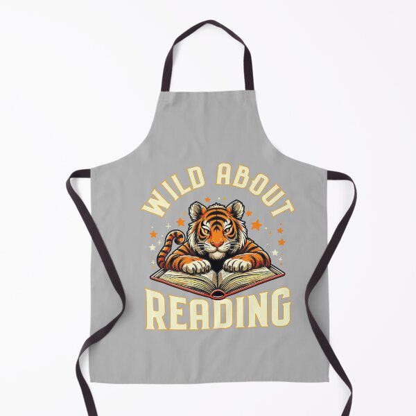 Item preview, Wild About Reading Tiger Design for Teachers & Students designed and sold by mjohnson9.