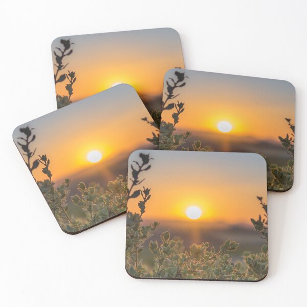 Item preview, Countryside Sunset Glow | Outdoor Nature Landscape | Golden Hour Photography Print designed and sold by ThatSurreyLife.