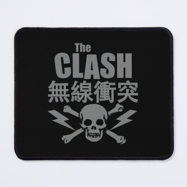 Item preview, The Clash Radio Clash Japanese Kanji Skull Punk Rock Art  designed and sold by ABDULMOUIZ.