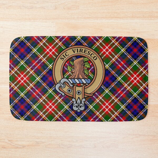 Item preview, Clan Christie Crest over Tartan designed and sold by sifis.