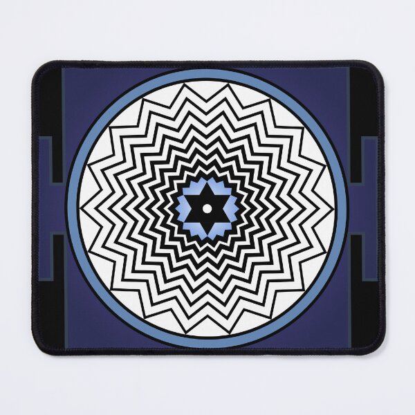 Item preview, Shiva Yantra Blue Black designed and sold by Milan Sensiart.