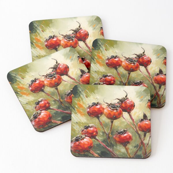 Item preview, Vibrant Red Rose Hips designed and sold by cuprum.