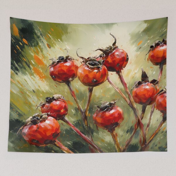 Item preview, Vibrant Red Rose Hips designed and sold by cuprum.