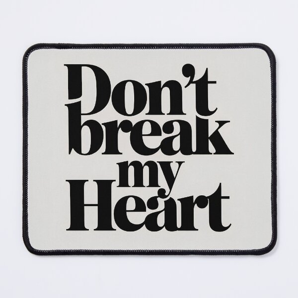 Item preview, Don't Break my Heart designed and sold by YG Creatives.