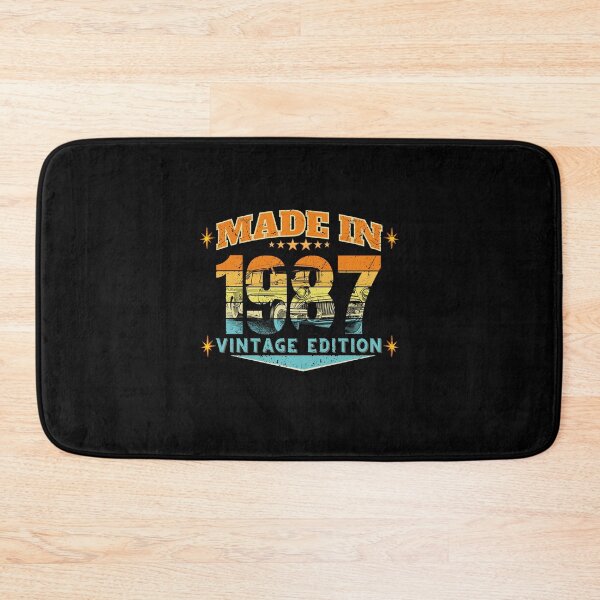 Item preview, Made in 1987 Vintage Birthday Gift – Retro 80s Distressed 39th Birthday Design designed and sold by MixedVibes Co..