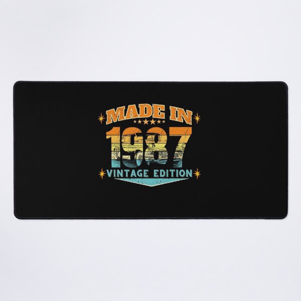 Item preview, Made in 1987 Vintage Birthday Gift – Retro 80s Distressed 39th Birthday Design designed and sold by MixedVibes Co..