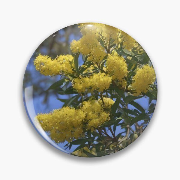 Item preview, "Golden Elegance: The Wattle Tree in Bloom" designed and sold by A-Work-Of-Art.
