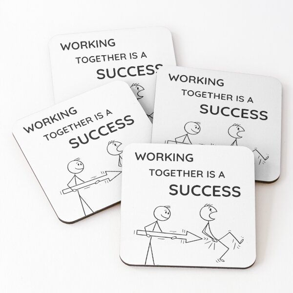 Item preview, Corporate Teamwork Humor Illustration designed and sold by jyotsanafinds.
