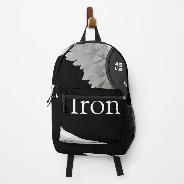 Item preview, Iron Faith Barbell Wings Gym Motivation designed and sold by poomfitshirt.