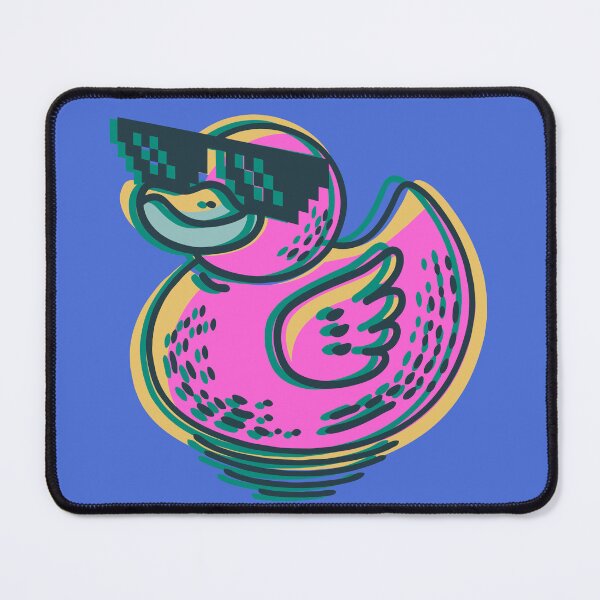 Item preview, Deal With It Duck - Retro Glitch Edition designed and sold by WestIndigo.