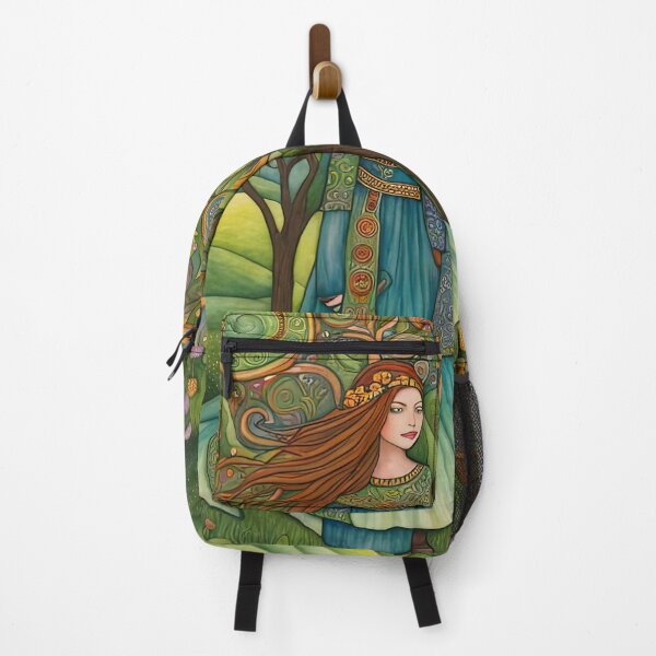 Item preview, Folk Art Celtic Druid in a meadow designed and sold by Colin Bentham.
