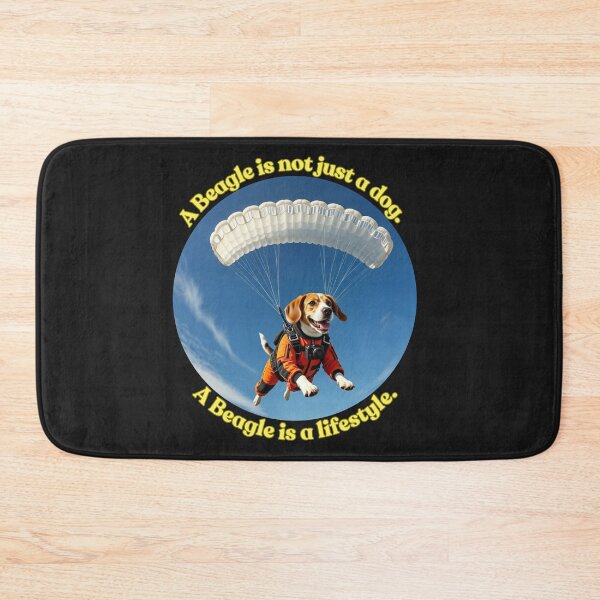 Item preview, A Beagle Is Not Just a Dog – Skydiving Beagle Lifestyle Dog Lover T-Shirt designed and sold by ArthurShu.