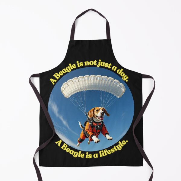 Item preview, A Beagle Is Not Just a Dog – Skydiving Beagle Lifestyle Dog Lover T-Shirt designed and sold by ArthurShu.