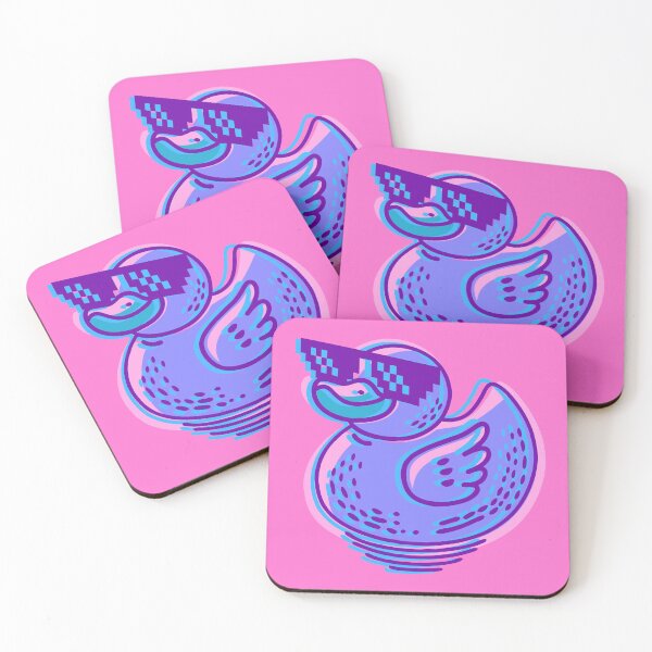 Item preview, Deal With It Duck - Retro Glitch Edition designed and sold by WestIndigo.