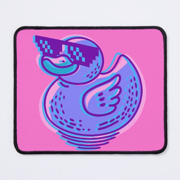 Item preview, Deal With It Duck - Retro Glitch Edition designed and sold by WestIndigo.