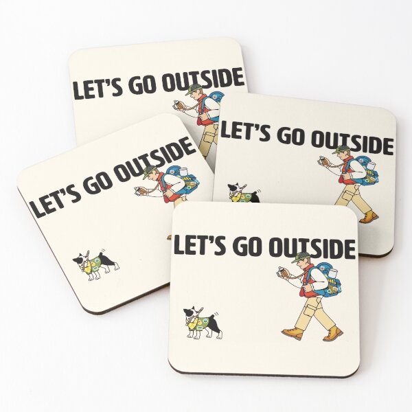Item preview, Lets Go Outside Hiking Adventure designed and sold by Oniyasha.