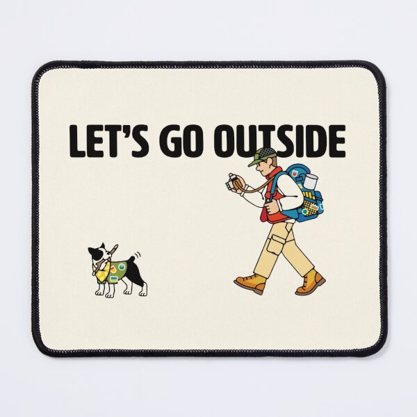 Item preview, Lets Go Outside Hiking Adventure designed and sold by Oniyasha.