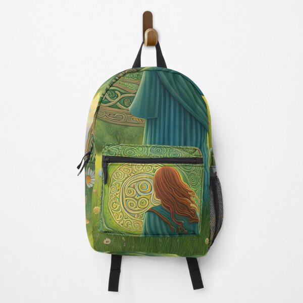 Item preview, Folk Art Celtic Druid in a meadow designed and sold by Colin Bentham.