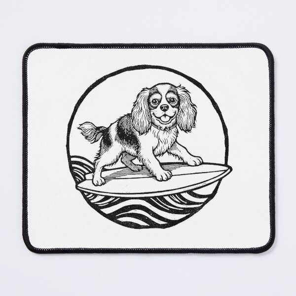 Item preview, Cavalier King Charles Spaniel on Skateboard – Skate Dogs Club designed and sold by PhokaPhokich.