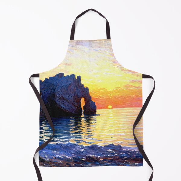 Item preview, Étretat, Cliff of d’Aval at Sunset designed and sold by artdesignsnow.