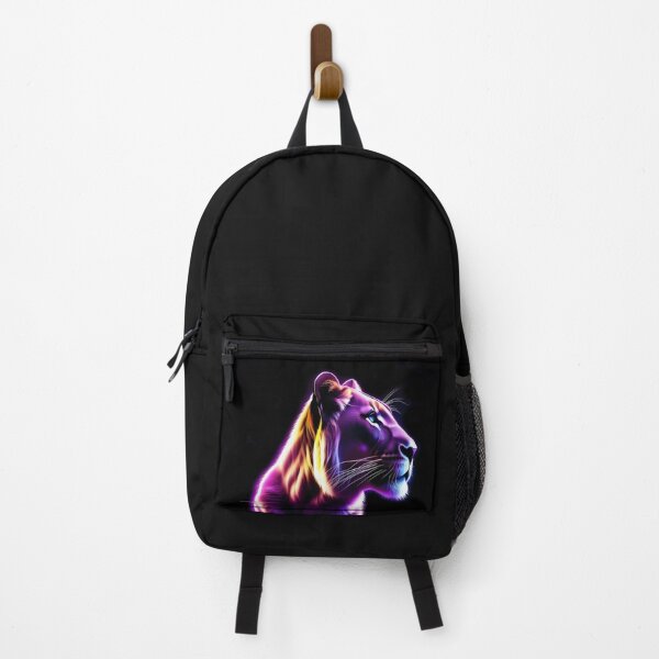 Item preview, Glowing Purple Neon Lioness, designed and sold by A-Work-Of-Art.