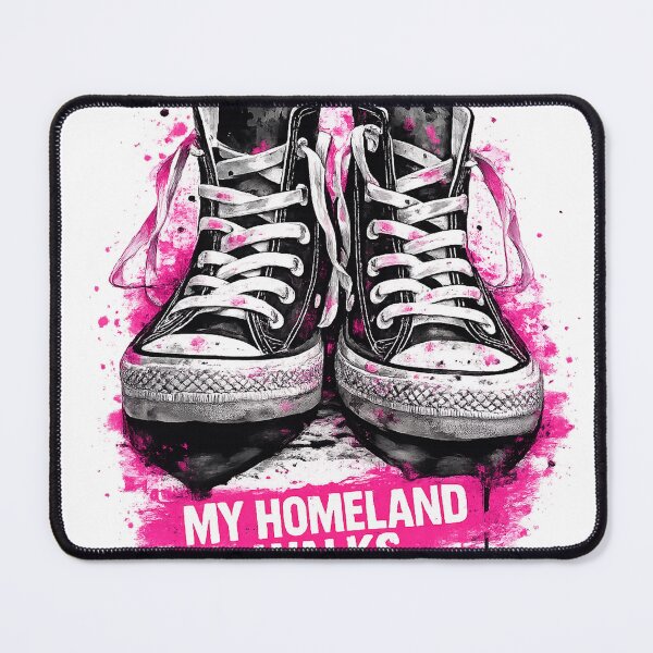 Item preview, MY HOMELAND WALKS WITH ME designed and sold by mateodamadi.