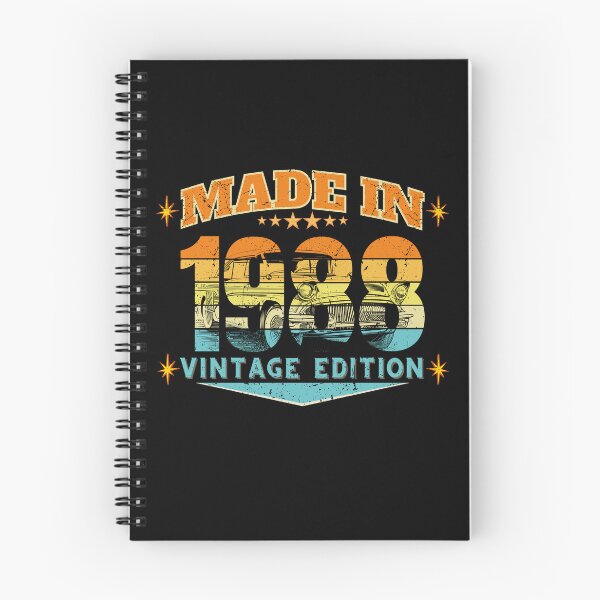 Item preview, Made in 1988 Vintage Birthday Gift – Retro 80s Distressed 38th Birthday Design designed and sold by MixedVibes Co..