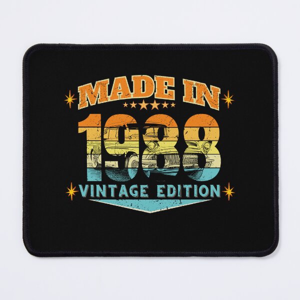 Item preview, Made in 1988 Vintage Birthday Gift – Retro 80s Distressed 38th Birthday Design designed and sold by MixedVibes Co..