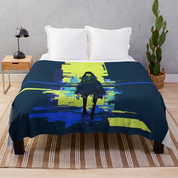 Item preview, Neon Glitch Girl Silhouette designed and sold by Christian Weiss.