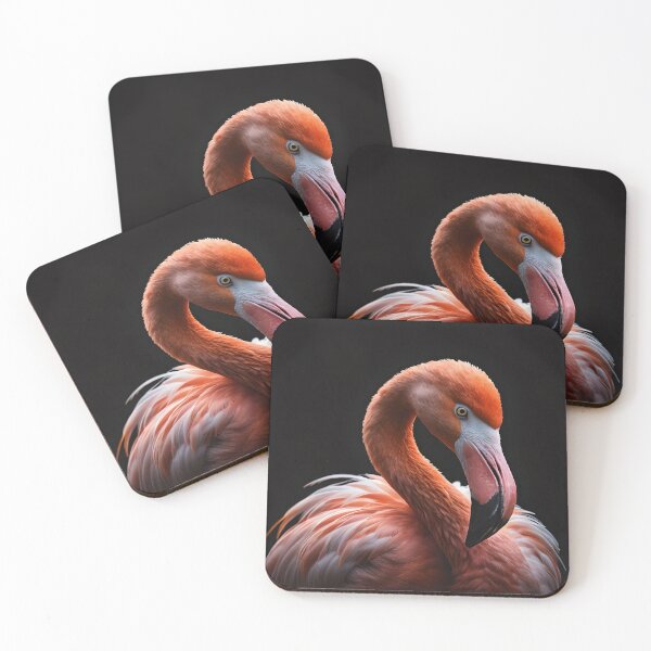 Item preview, Blushing Beauty The Fluffy Flamingo designed and sold by A-Work-Of-Art.