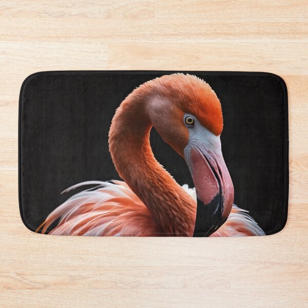 Item preview, Blushing Beauty The Fluffy Flamingo designed and sold by A-Work-Of-Art.
