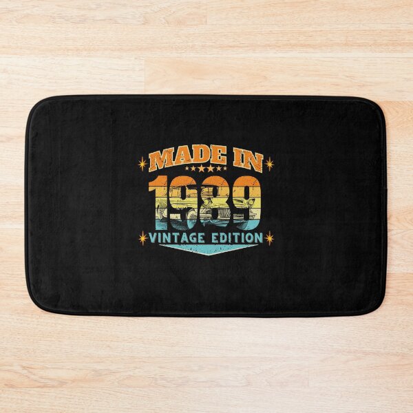 Item preview, Made in 1989 Vintage Birthday Gift – Retro 80s Distressed 37th Birthday Design designed and sold by MixedVibes Co..