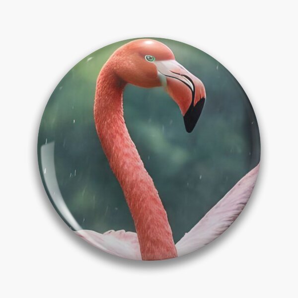 Item preview, Pink Raindance In The Jungle: The Flamingo designed and sold by A-Work-Of-Art.