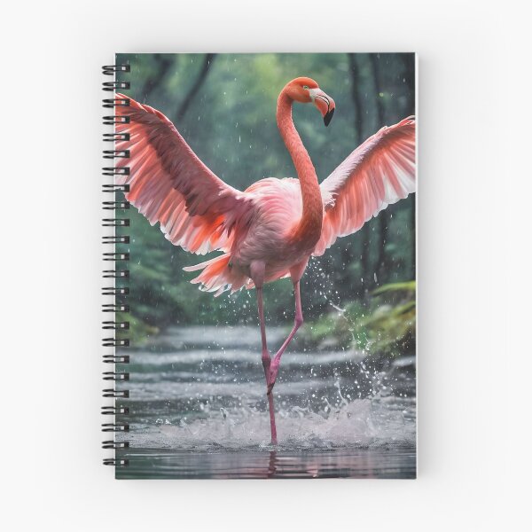 Item preview, Pink Raindance In The Jungle: The Flamingo designed and sold by A-Work-Of-Art.