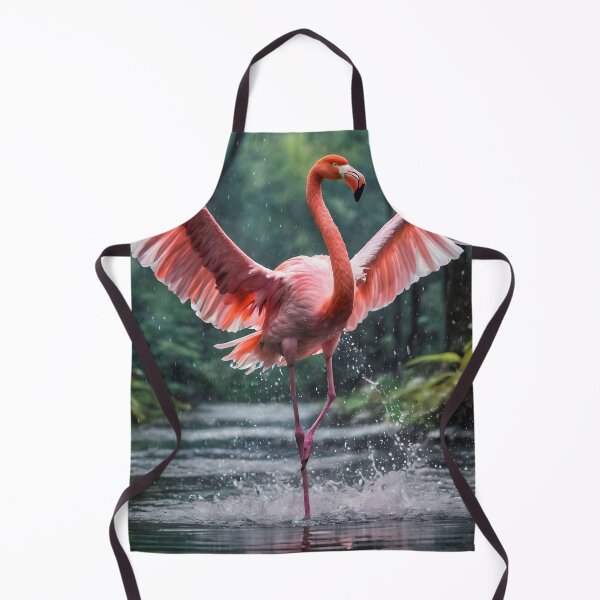 Item preview, Pink Raindance In The Jungle: The Flamingo designed and sold by A-Work-Of-Art.