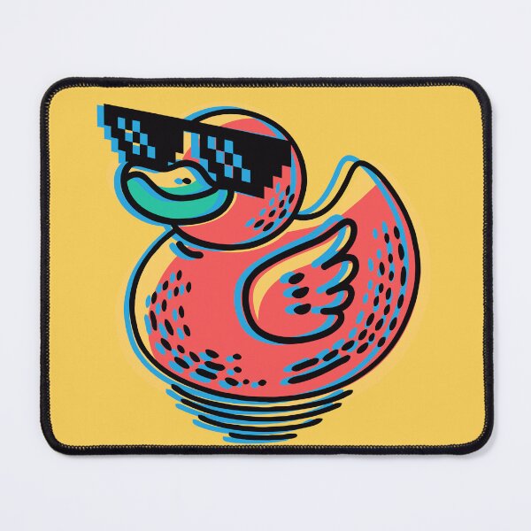 Item preview, Deal With It Duck - Retro Glitch Edition designed and sold by WestIndigo.