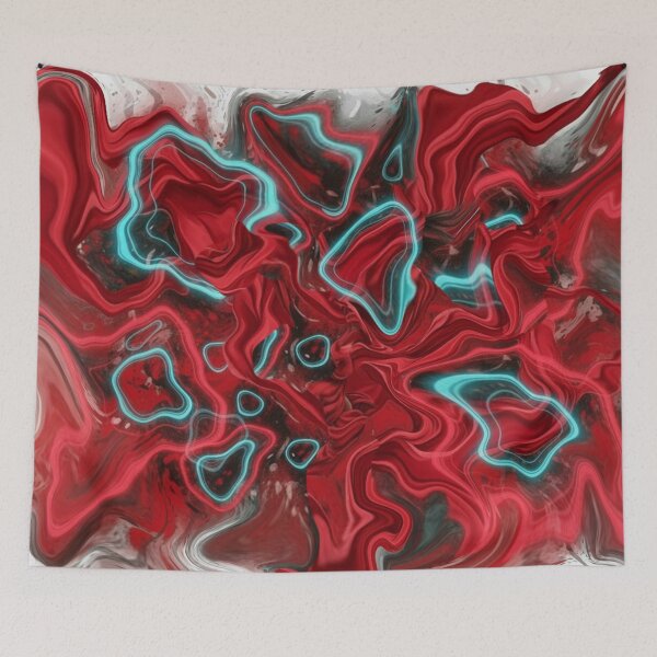 Item preview, Flaming dance of electric waves designed and sold by Sigtrix.