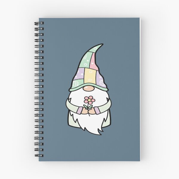 Item preview, Cute Pastel Easter Gnome With Spring Flower designed and sold by Dakson Design - Fantasy Art.