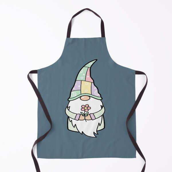 Item preview, Cute Pastel Easter Gnome With Spring Flower designed and sold by Dakson Design - Fantasy Art.