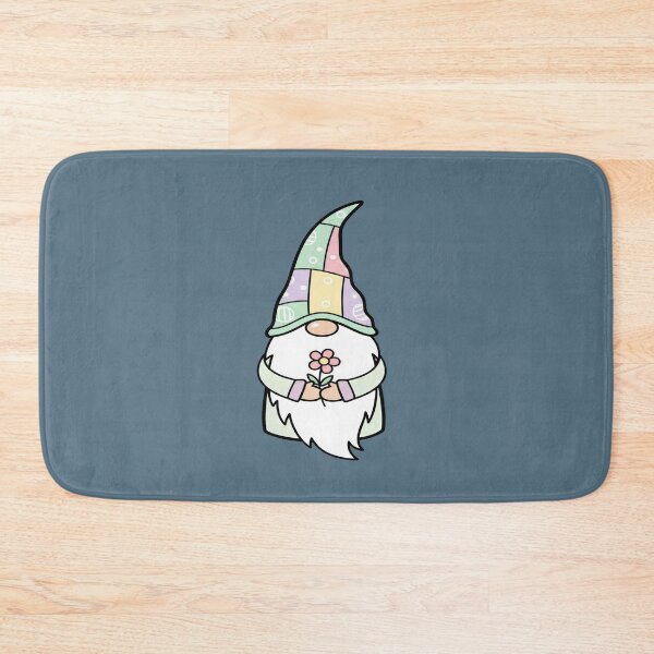 Item preview, Cute Pastel Easter Gnome With Spring Flower designed and sold by Dakson Design - Fantasy Art.