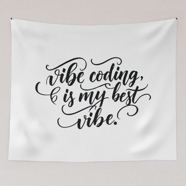 Item preview, Vibe coding is my best vibe designed and sold by Coowo22.
