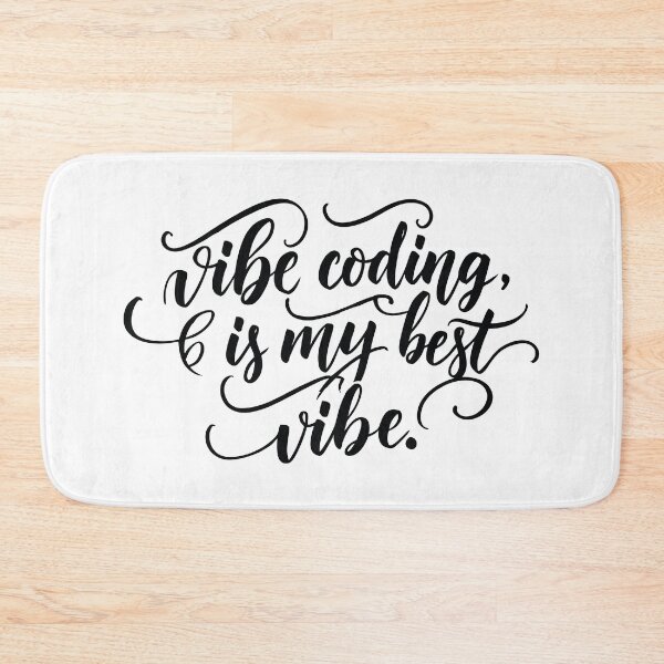 Item preview, Vibe coding is my best vibe designed and sold by Coowo22.