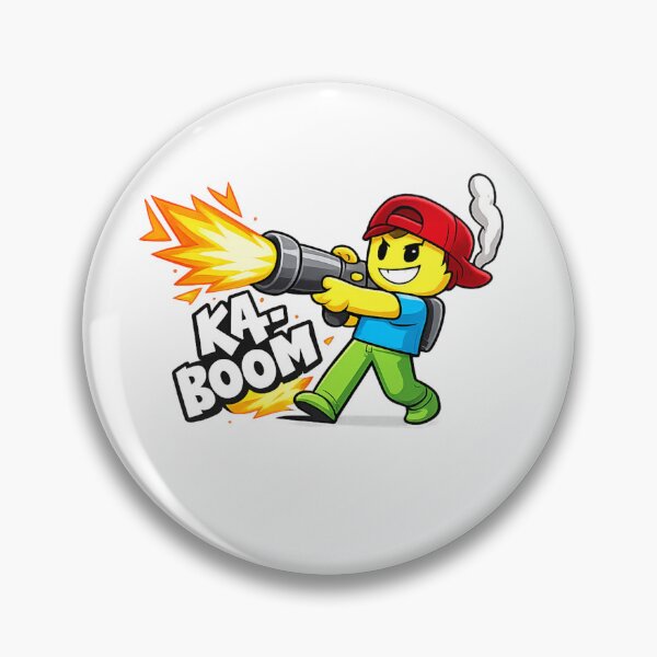 Item preview, Roblox Ka-Boom Gamer Cartoon designed and sold by Nice-Tees.
