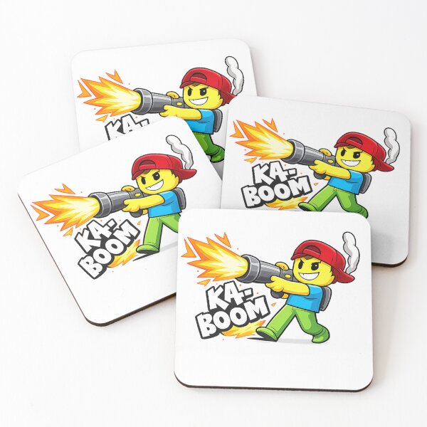 Item preview, Roblox Ka-Boom Gamer Cartoon designed and sold by Nice-Tees.