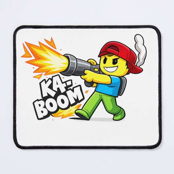 Item preview, Roblox Ka-Boom Gamer Cartoon designed and sold by Nice-Tees.